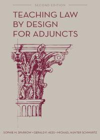 Cover image: Teaching Law by Design for Adjuncts 2nd edition 9781611637021
