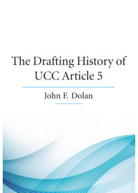 صورة الغلاف: The Drafting History of UCC Article 5 1st edition 9781611638141