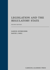 Cover image: Legislation and the Regulatory State 2nd edition 9781531005580