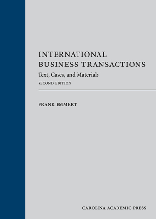 Cover image: International Business Transactions: Text, Cases, and Materials 2nd edition 9781531005672