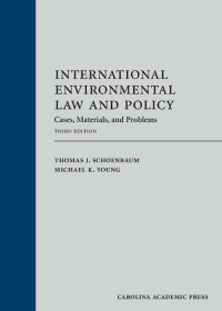 Imagen de portada: International Environmental Law and Policy: Cases, Materials, and Problems 3rd edition 9781531006136