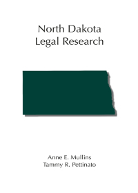 Imagen de portada: North Dakota Legal Research 1st edition 9781611632002