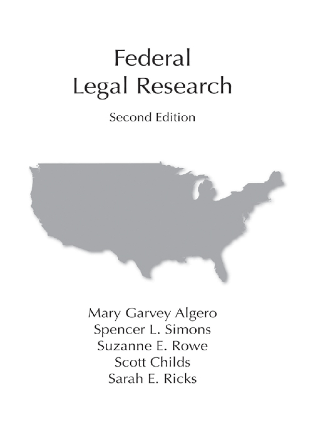 Federal Legal Research 2nd Edition