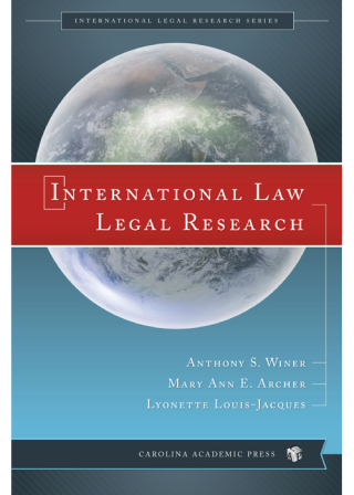 Cover image: International Law Legal Research 1st edition 9781611630688