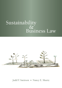 Cover image: Sustainability & Business Law 1st edition 9781611639193