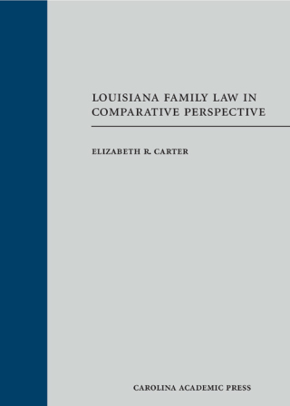 Titelbild: Louisiana Family Law in Comparative Perspective 1st edition 9781531006860