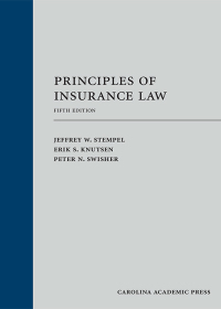 Cover image: Principles of Insurance Law 5th edition 9781531007409