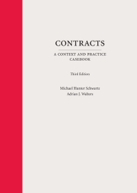 Cover image: Contracts: A Context and Practice Casebook 3rd edition 9781531008062
