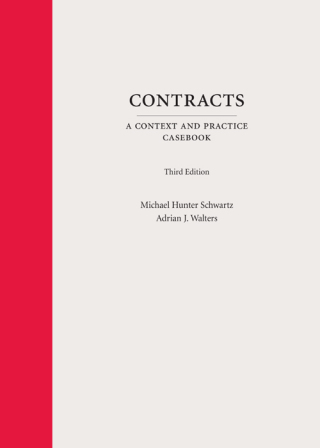 Cover image: Contracts: A Context and Practice Casebook 3rd edition 9781531008062