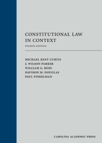 صورة الغلاف: Constitutional Law in Context 4th edition 9781531008437