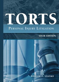 表紙画像: Torts: Personal Injury Litigation 6th edition 9781531009595