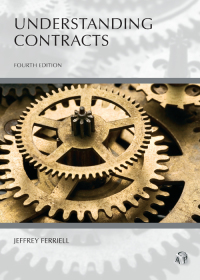 Cover image: Understanding Contracts 4th edition 9781531009939