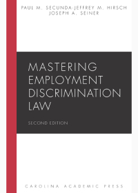 Cover image: Mastering Employment Discrimination Law 2nd edition 9781531010355