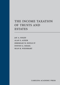 Cover image: The Income Taxation of Trusts and Estates 1st edition 9781531010478