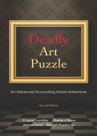 Imagen de portada: Deadly Art Puzzle: An Advanced Accounting Action Adventure 2nd edition 9781531013660