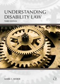 Imagen de portada: Understanding Disability Law 3rd edition 9781531014049