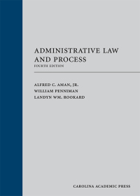 Imagen de portada: Administrative Law and Process 4th edition 9781531014162