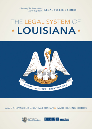 Omslagafbeelding: The Legal System of Louisiana 1st edition 9781531014230