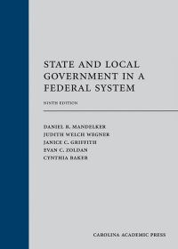 Cover image: State and Local Government in a Federal System 9th edition 9781531014872