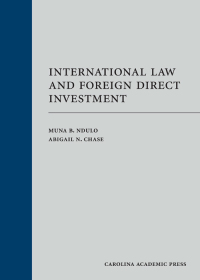 Cover image: International Law and Foreign Direct Investment 1st edition 9781531015237