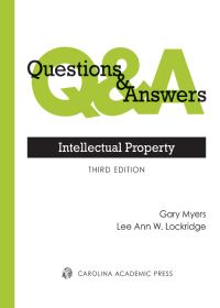 Imagen de portada: Questions & Answers: Intellectual Property 3rd edition 9781531015985