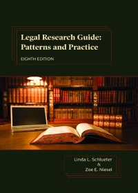 صورة الغلاف: Legal Research Guide: Patterns and Practice 8th edition 9781531016234