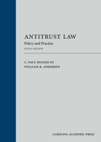 Cover image: Antitrust Law: Policy and Practice 5th edition 9781531017194