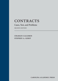 Cover image: Contracts: Cases, Text, and Problems 2nd edition 9781531017606