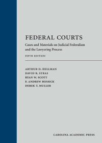 Omslagafbeelding: Federal Courts: Cases and Materials on Judicial Federalism and the Lawyering Process 5th edition 9781531017750
