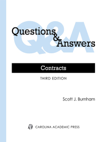 Imagen de portada: Questions & Answers: Contracts 3rd edition 9781531017972