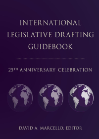 Cover image: International Legislative Drafting Guidebook: 25th Anniversary Celebration 1st edition 9781531018016