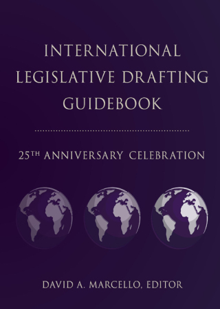 Titelbild: International Legislative Drafting Guidebook: 25th Anniversary Celebration 1st edition 9781531018016