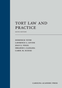 Cover image: Tort Law and Practice 6th edition 9781531018474