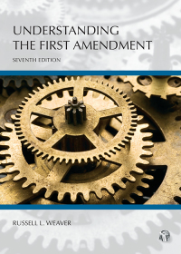 Imagen de portada: Understanding the First Amendment 7th edition 9781531018597