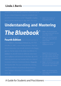 Cover image: Understanding and Mastering The Bluebook: A Guide for Students and Practitioners 4th edition 9781531019150