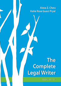 صورة الغلاف: The Complete Legal Writer 2nd edition 9781531019426