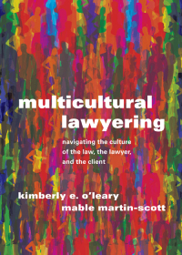 Imagen de portada: Multicultural Lawyering: Navigating the Culture of the Law, the Lawyer, and the Client 1st edition 9781531020415
