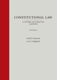 صورة الغلاف: Constitutional Law: A Context and Practice Casebook 3rd edition 9781531020644