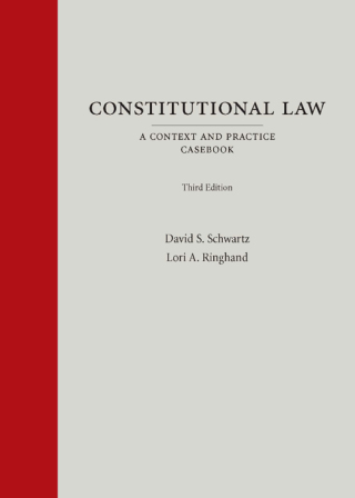 Cover image: Constitutional Law: A Context and Practice Casebook 3rd edition 9781531020644