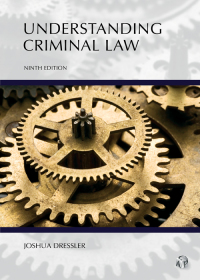 Cover image: Understanding Criminal Law 9th edition 9781531021726