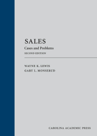 Imagen de portada: Sales: Cases and Problems 2nd edition 9781531022068