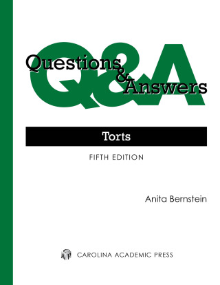 Cover image: Questions & Answers: Torts 5th edition 9781531023300