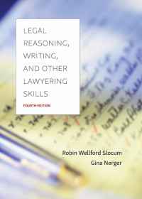 Omslagafbeelding: Legal Reasoning, Writing, and Other Lawyering Skills 4th edition 9781531024048