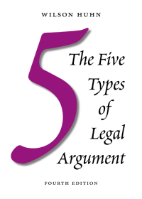 Imagen de portada: The Five Types of Legal Argument 4th edition 9781531024413
