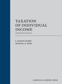 صورة الغلاف: Taxation of Individual Income 13th edition 9781531025076