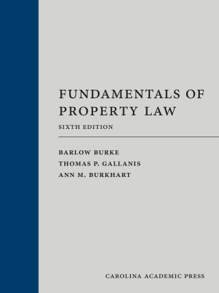 Cover image: Fundamentals of Property Law 6th edition 9781531025403