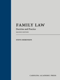 Cover image: Family Law: Doctrine and Practice 2nd edition 9781531025755