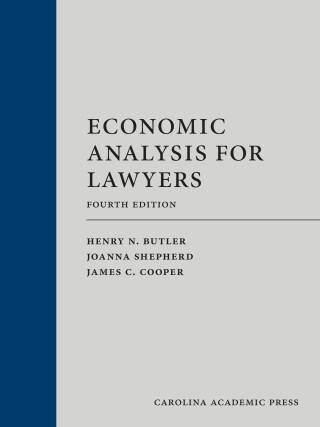 Cover image: Economic Analysis for Lawyers 4th edition 9781531026011