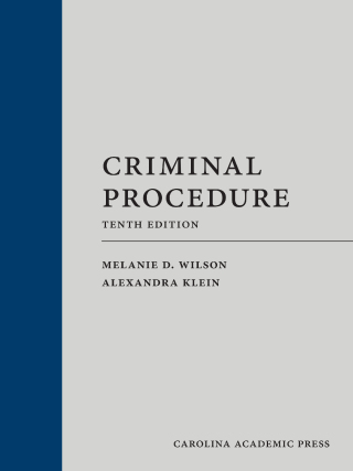 Cover image: Criminal Procedure 10th edition 9781531026196