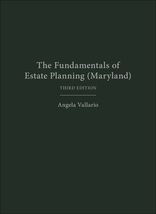 Cover image: The Fundamentals of Estate Planning (Maryland) 3rd edition 9781531026967